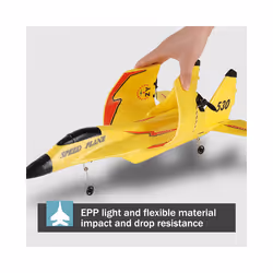 RC Plane SU35 2.4G With LED Lights Aircraft Remote Control Flying Model - China, SU35 Red 2B Box