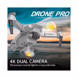 E88Pro RC Drone 4k Profesional with Hd Camera Wide Angle HD Camera Foldable - 4K 2 lens-2b