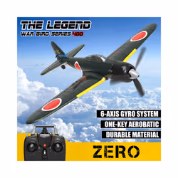 FREMEGO 400mm Zero/BF109/Spitfire/P40/P51D Mustang/F4U Corsair 4-Ch RC - Spitfire rc plane