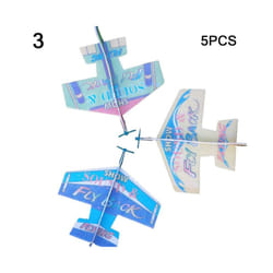 5PCs Hand Throw 360  Magic Circulator Flying Airplane Outdoor Sports - 3