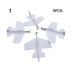 5PCs Hand Throw 360  Magic Circulator Flying Airplane Outdoor Sports - 1