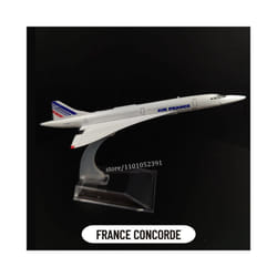 Scale 1:400 Metal Aircraft Replica DHL Boeing 757 Airplane Diecast Model - 158.France concorde