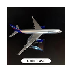 Scale 1:400 Metal Aircraft Replica DHL Boeing 757 Airplane Diecast Model - 32.Aeroflot A330
