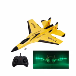2.4G Glider RC Drone Flanker-E SU35 Fixed Wing Airplane Remote Control - Yellow