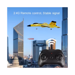 2.4G Glider RC Drone Flanker-E SU35 Fixed Wing Airplane Remote Control - Yellow