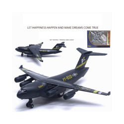 Aircraft Fighter Flying Planes Aeroplane Toy Airplane Model 22CM Alloy - black