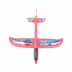 Foam Plane Glider Hand Throw Airplane Light Inertial EPP Bubble Planes - as pic