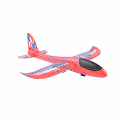 Foam Plane Glider Hand Throw Airplane Light Inertial EPP Bubble Planes - as pic