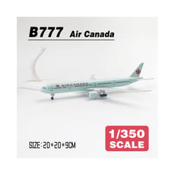 Toy Plane Model 20cm Scale 1:350 Turkish Airlines B777 Metal Diecast Airplane - With Box-B777