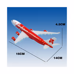 Scale 1:400 AirAsia Airbus A340 A320 Metal Diecast Airplane Plane Model - B747, China