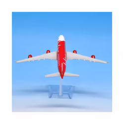 Scale 1:400 AirAsia Airbus A340 A320 Metal Diecast Airplane Plane Model - B747, China