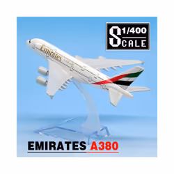 Scale 1:400 AirAsia Airbus A340 A320 Metal Diecast Airplane Plane Model - A380, China