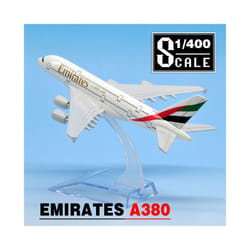 Scale 1:400 AirAsia Airbus A340 A320 Metal Diecast Airplane Plane Model - A380, China