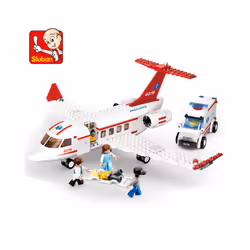 City Cargo Aircraft Plane Storage Airport Airbus Airplane Avion Technical - 335pcs no box