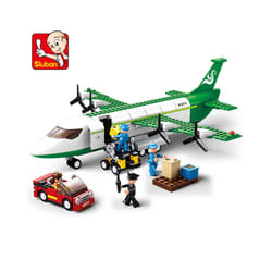City Cargo Aircraft Plane Storage Airport Airbus Airplane Avion Technical - 383pcs no box