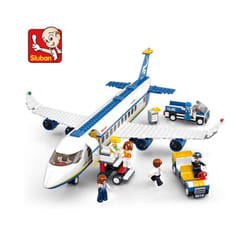 City Cargo Aircraft Plane Storage Airport Airbus Airplane Avion Technical - 463pcs no box