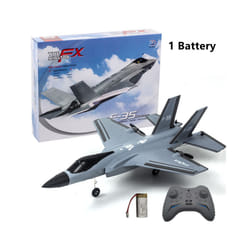 FX935 F35 Fighter RC Airplane 2.4G 4CH EPP Remote Control Plane Warbird - Fx935-Grey-1B