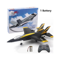 FX935 F35 Fighter RC Airplane 2.4G 4CH EPP Remote Control Plane Warbird - Fx935-Black-1B