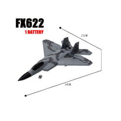 RC Foam Aircraft FX622 FX822 Plane 2.4G Radio Control Glider Remote Control - Fx622