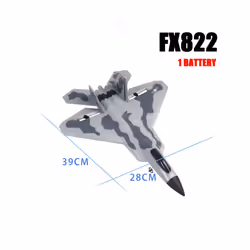 RC Foam Aircraft FX622 FX822 Plane 2.4G Radio Control Glider Remote Control - Fx822