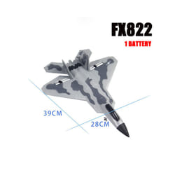 RC Foam Aircraft FX622 FX822 Plane 2.4G Radio Control Glider Remote Control - Fx822
