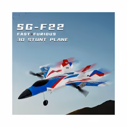 SG-F22 4K RC Airplane 3D Stunt Plane Model 2.4G Remote Control Fighter - BM16 F22 2B