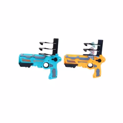 Gun Airplane Launcher Toy Airplane Gun Foam & Plastic Plane for Children - 1pcs plane random