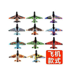 Airplane Launcher Bubble Catapult Plane Toy Airplane Toys for Kids Plane - 3pcs plane random