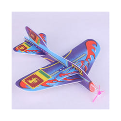 1pc Rubber Band Elastic Powered Aircraft Glider Flying Plane Airplane - B-Random 1pc