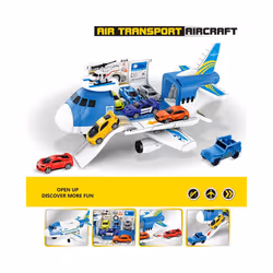 Toy Airplane Transport Plane Toys Simulation Transport Cargo Airplane - Blue, China