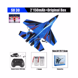 2.4G RC Foam Aircraft SU-35 PlaneRadio Control Glider Remote Control Fighter - China, SU30 BU