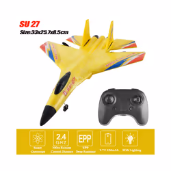 2.4G RC Foam Aircraft SU-35 PlaneRadio Control Glider Remote Control Fighter - China, YE SU-27