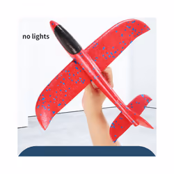Foam Airplane Launcher Toy EPP Bubble Plane Glider Hand Throw Catapult - 1 plane random