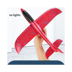 Foam Airplane Launcher Toy EPP Bubble Plane Glider Hand Throw Catapult - 1 plane random