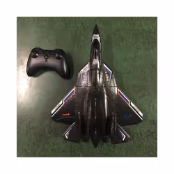 RC Plane SU-57 with Led Light 2.4G Electric Remote Control Glider Radio - Red