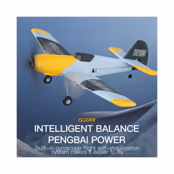 NEW Z61 RC Airplane 2.4GH 4CH 150mm Wingspan 3-Axis One Key U-Turn Aerobatic - Foam box 1B