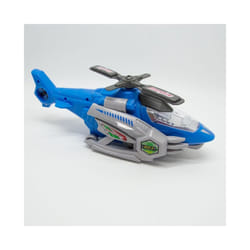 Durable Electric Plane Toy Music and Light Automatic Airplane Dinosaur - blue
