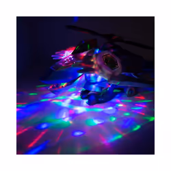Durable Electric Plane Toy Music and Light Automatic Airplane Dinosaur - blue