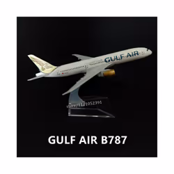 Scale 1:400 Metal Aircraft Model, TURKISH B777 Airplane Diecast Plane - 164.GULF B787