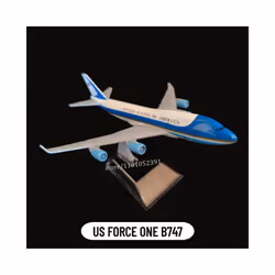 Scale 1:400 Metal Aircraft Model, TURKISH B777 Airplane Diecast Plane - 101.US Force One