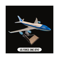 Scale 1:400 Metal Aircraft Model, TURKISH B777 Airplane Diecast Plane - 101.US Force One