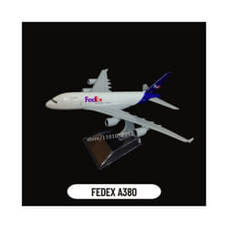 Scale 1:400 Metal Aircraft Model, TURKISH B777 Airplane Diecast Plane - 1.Fedex A380