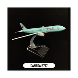 Scale 1:400 Metal Aircraft Model, TURKISH B777 Airplane Diecast Plane - 130.CANADA B777