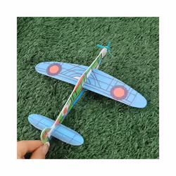 1-5pcs 3D DIY Hand Throw Flying Airplane Toys Glider Planes Foam Aeroplane - 1Pcs Random