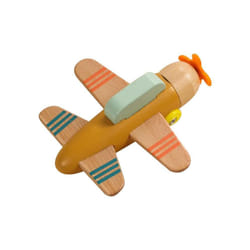 Wooden Airplane Toys Cartoon Creative Children's Wooden Airplane Glider - United States