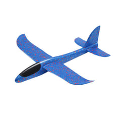 48cm EPP Hand Throw Airplane Launch Reliable Double Hole Empennage Throwing - Blue, China