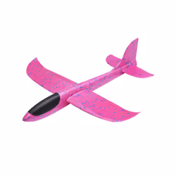 48cm EPP Hand Throw Airplane Launch Reliable Double Hole Empennage Throwing - Rose red, China