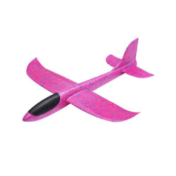 48cm EPP Hand Throw Airplane Launch Reliable Double Hole Empennage Throwing - Rose red, China