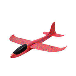 48cm EPP Hand Throw Airplane Launch Reliable Double Hole Empennage Throwing - Red, China