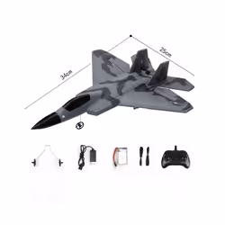 FX622 RC Airplane Remote Control Electric Outdoor RC Plane Drones 2.4G - Fx622 1B